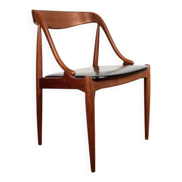 Chaise danoise en teck de Johannes Andersen