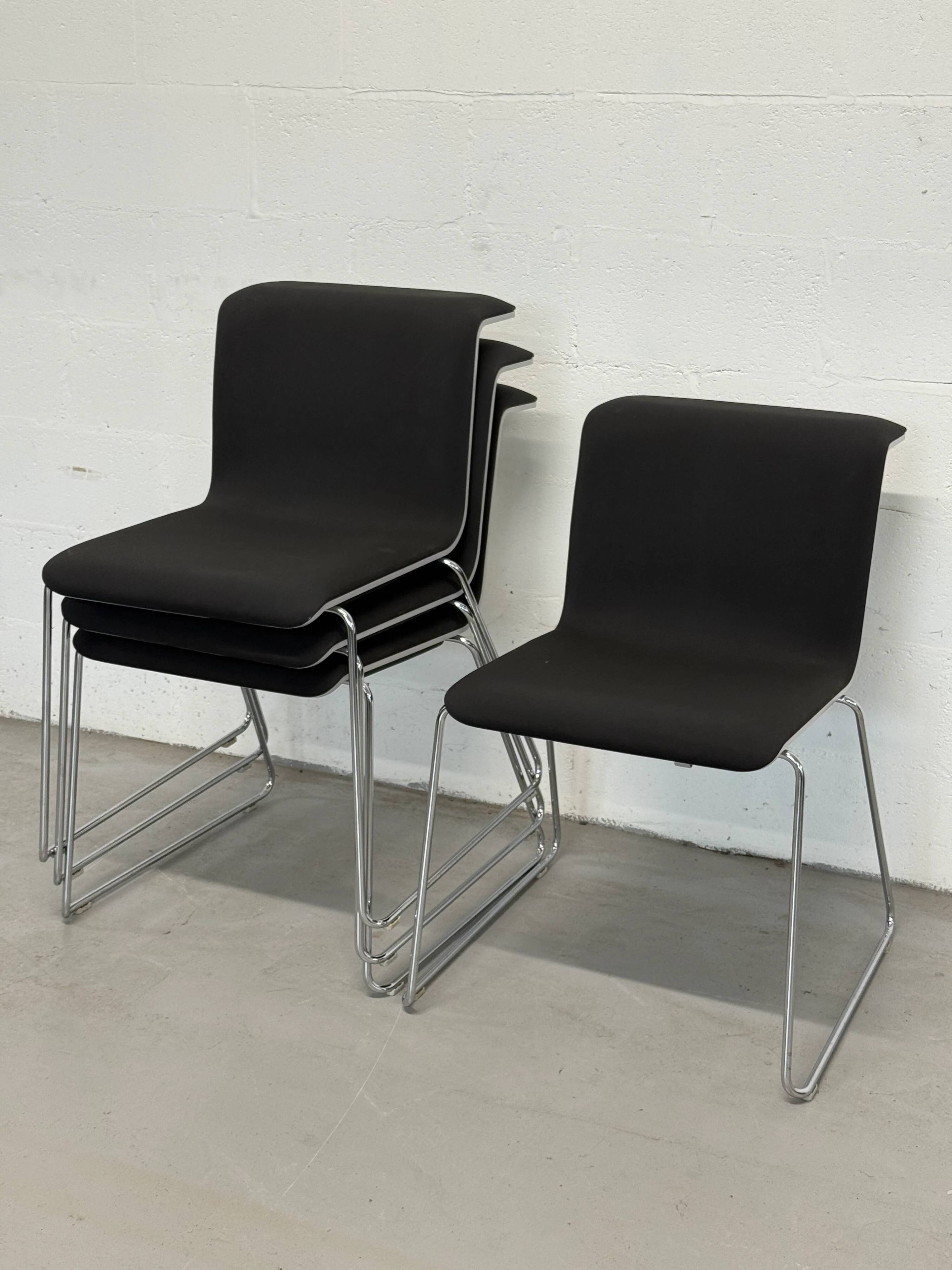 Set of 4 "Tab Chair" Bulo by Alain Berteau