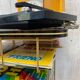 Meuble pour vinyles vintage