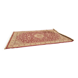 Oriental silk wool rug