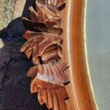 Cadre ancien en bois sculpté