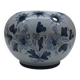 Nevers ceramic flower vase by JM Montagnon
