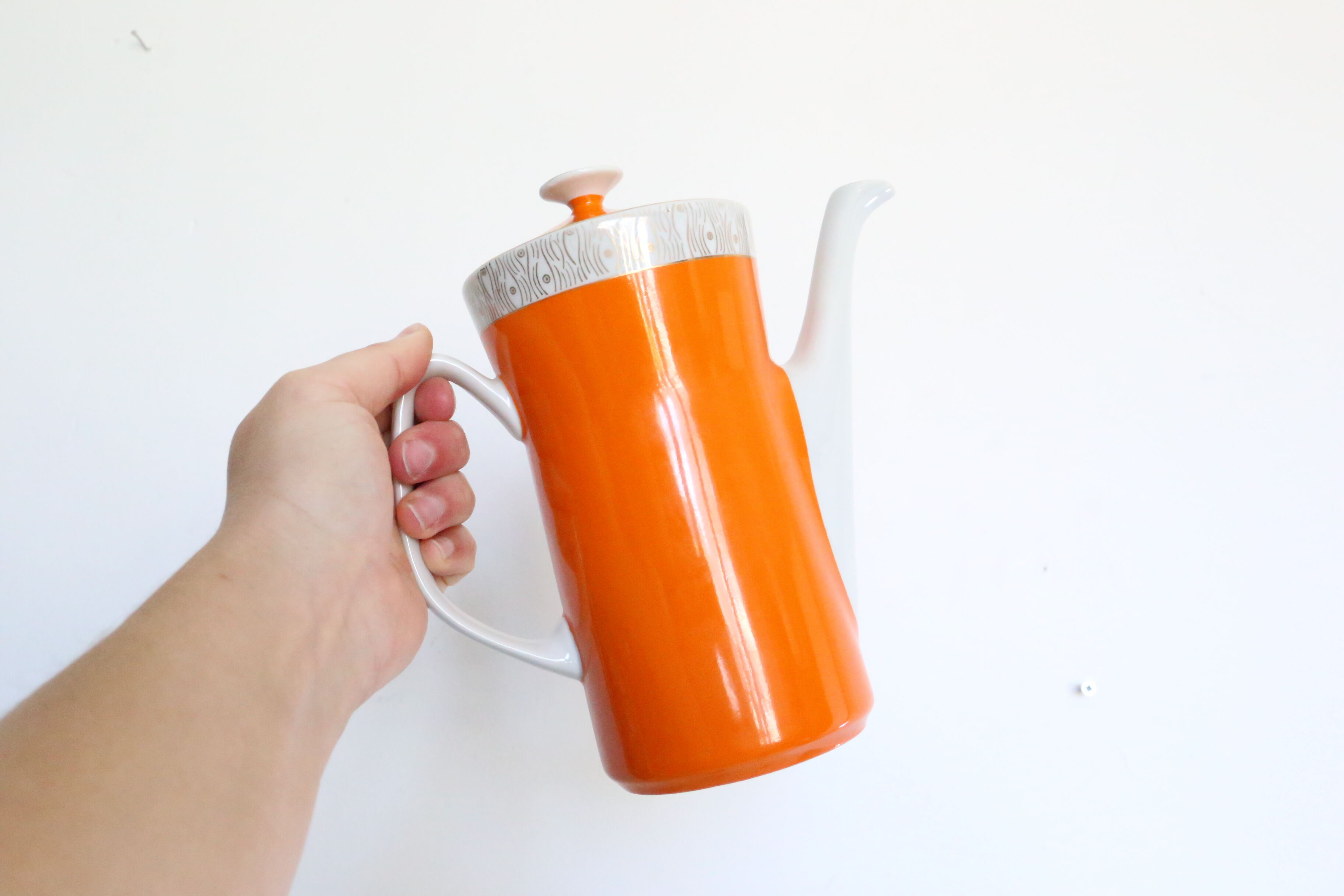 Polish porcelain coffee maker