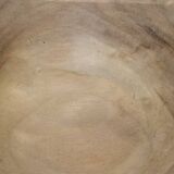 Raw wood salad bowl