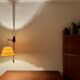 Adjustable Pleated Wall Lamp by Kaiser Leuchten