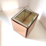 2 70s planters with amber mirror