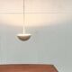 Mid-century modern style fiberglass pendant light, 1960s, set of 2.