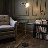 Vintage chrome floor lamp / standard lamp