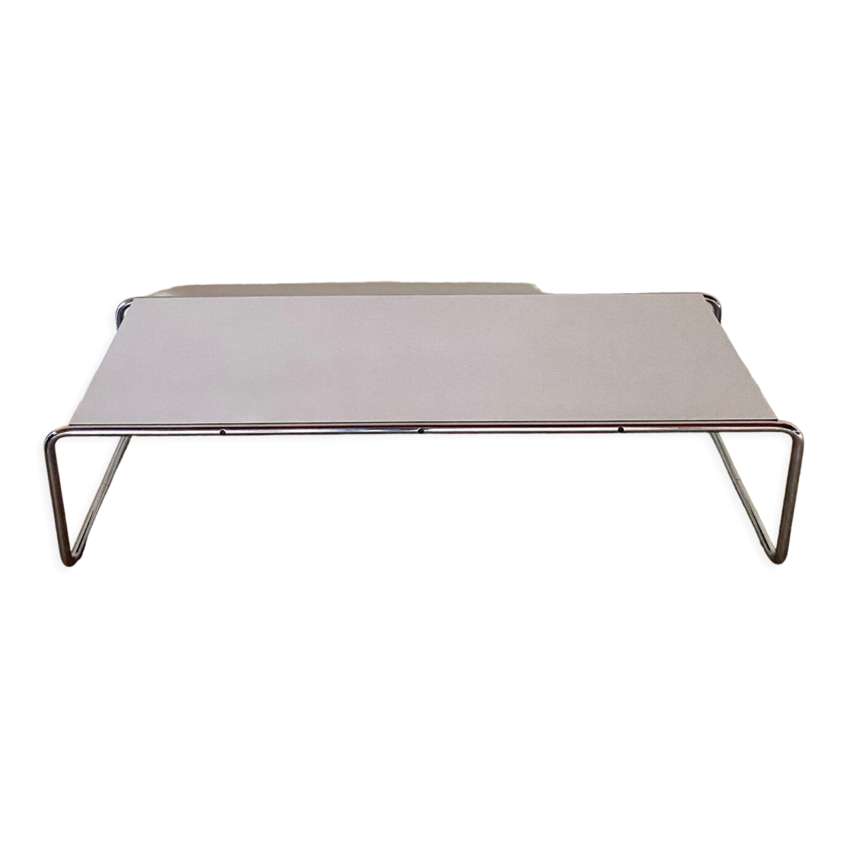 Vintage Laccio coffee table by Marcel Breuer for Gavina, Knoll, 70s