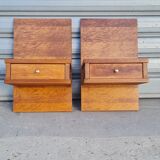 Scandinavian wall bedside