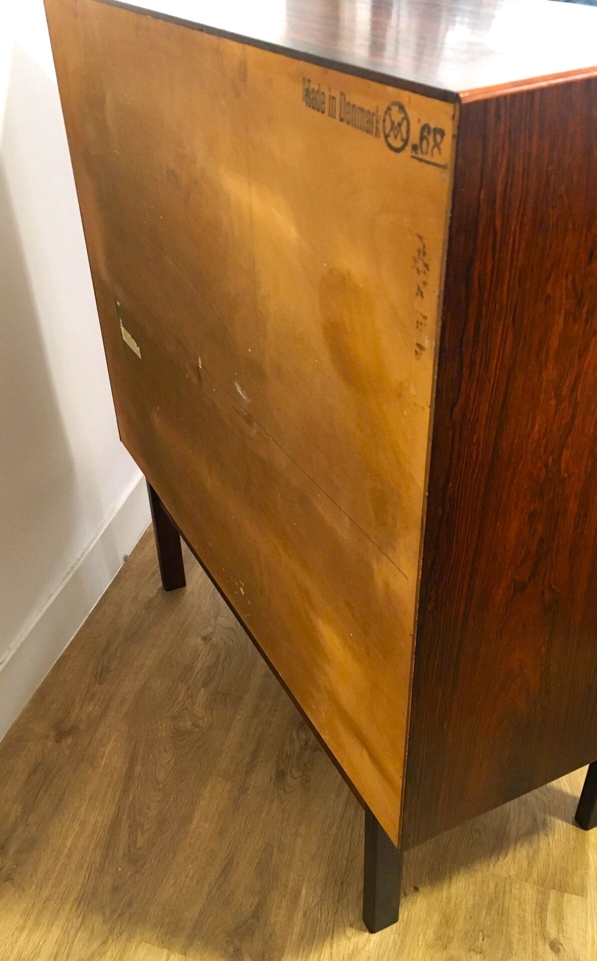 Bureau en palissandre modèle 68 par Arne Wahl Iversen, Danemark années 1960