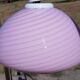 suspension of the 70s Opaline Rose