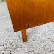 Vintage Scandinavian style oak chest of drawers circa 70's