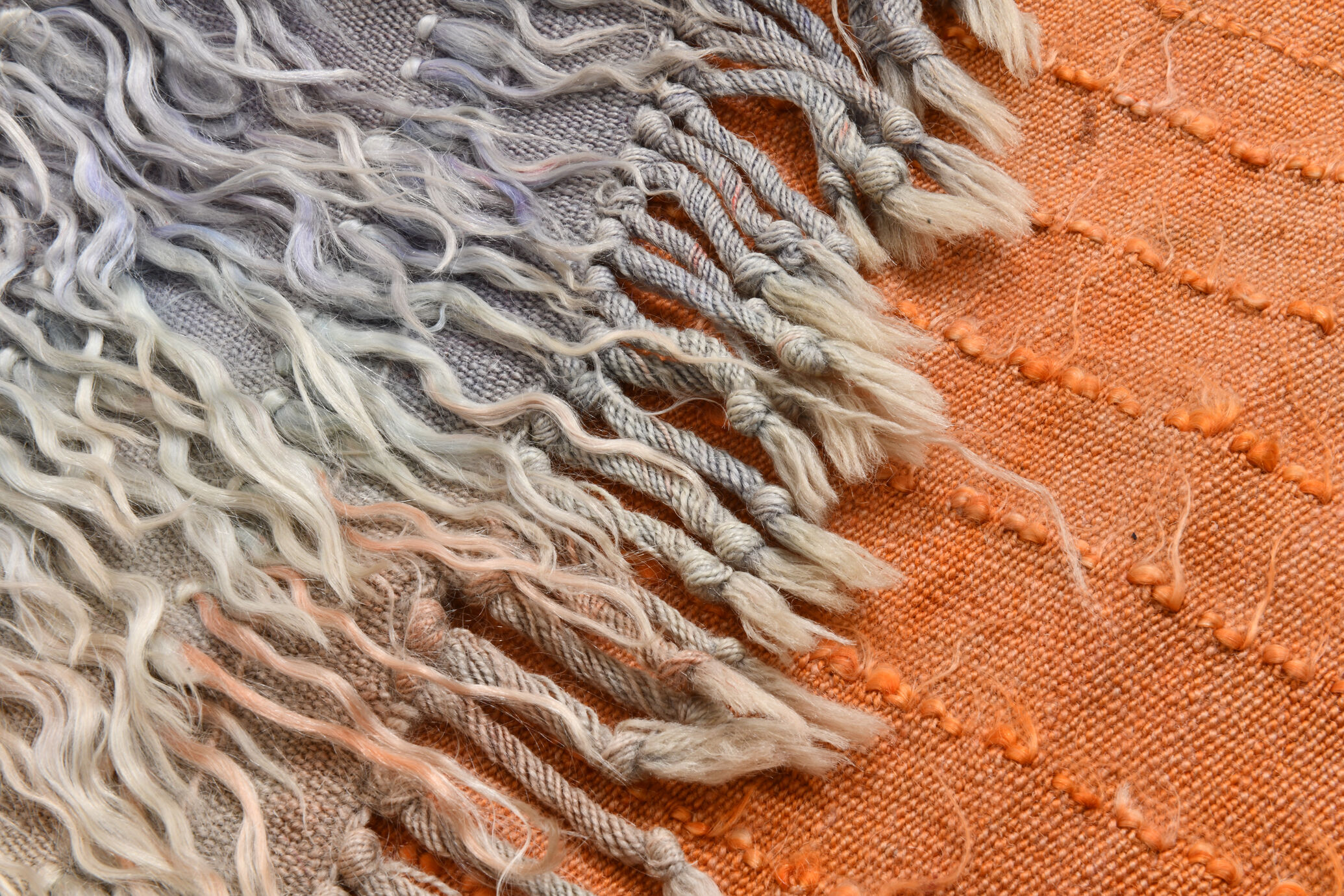 Handmade wool kilim rug 104x155cm