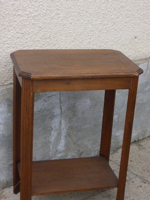 Double tray saddle, wood art deco