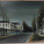 vue de l'esplanade du casino de Néris les bains