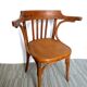 Paire de fauteuils de bistrot Fischel en bois courbé