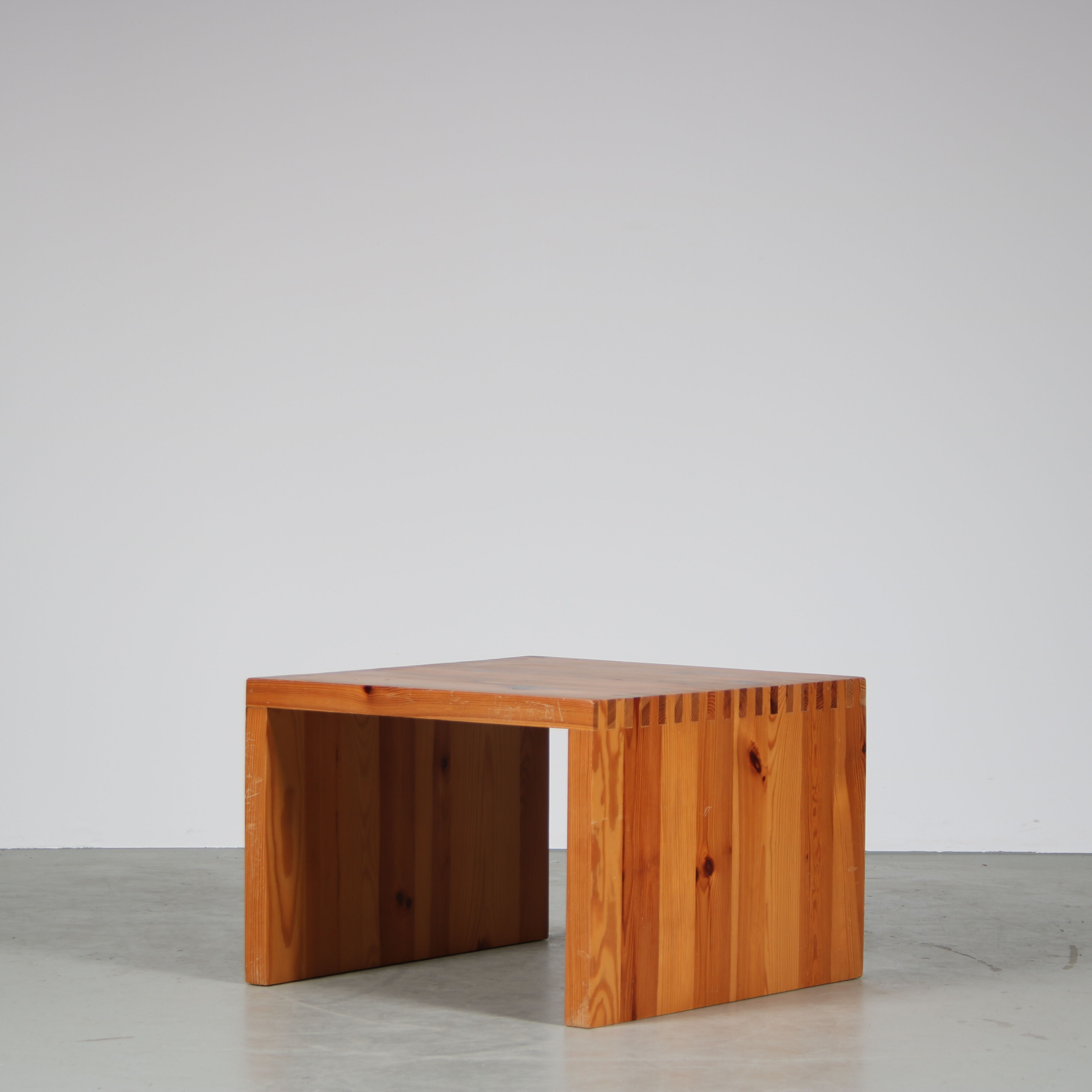 1960s Ate van Apeldoorn bench or coffee table for Houtwerk Hattem, Netherlands