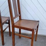 Pair of vintage ELF bistro chairs