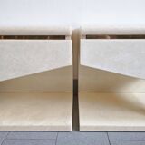Pair of vintage bedside tables from the 1980s