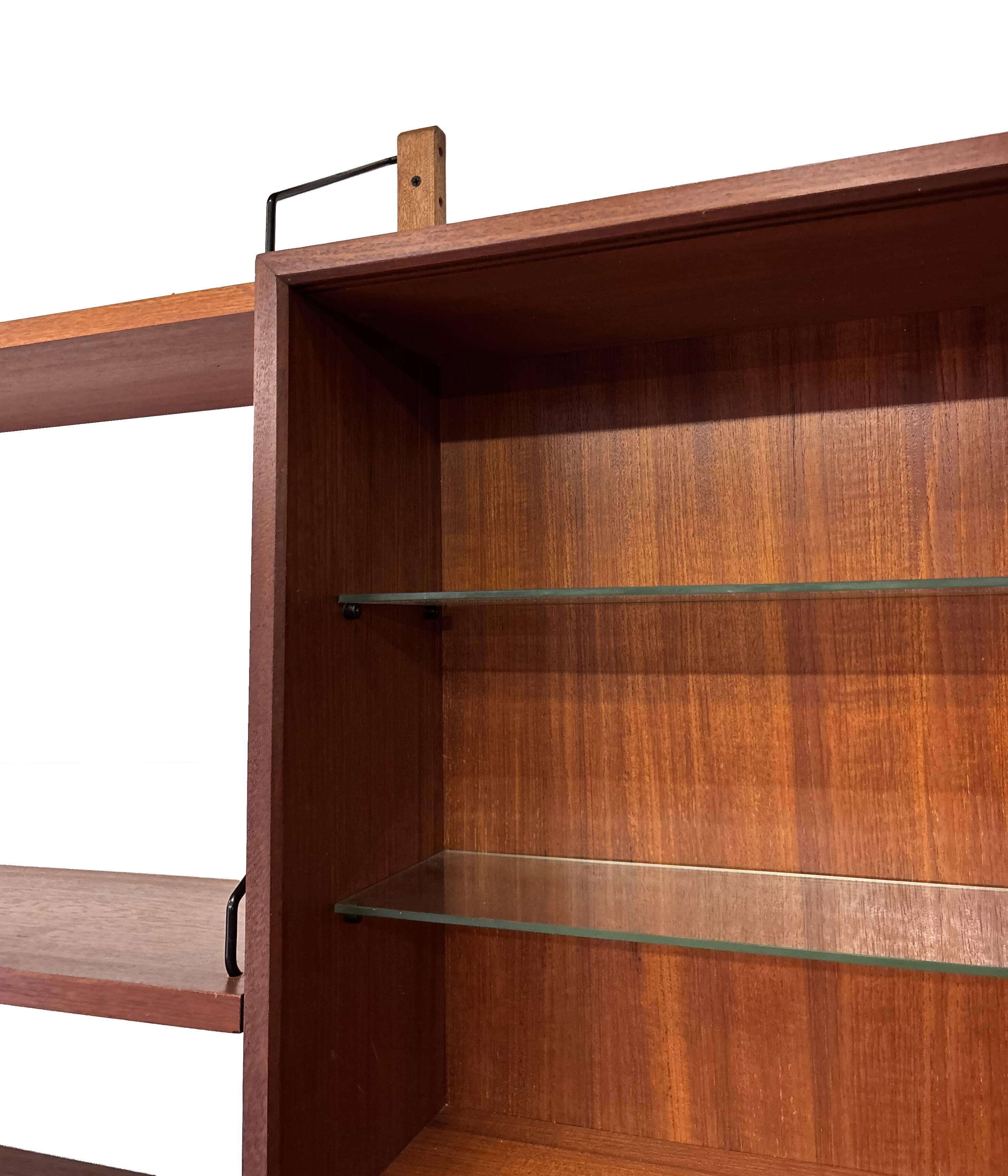Vintage Poul Cadovius Royal System wall system wall unit