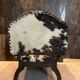 Chaise vintage en peau de vache