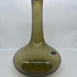 Bubble glass vase