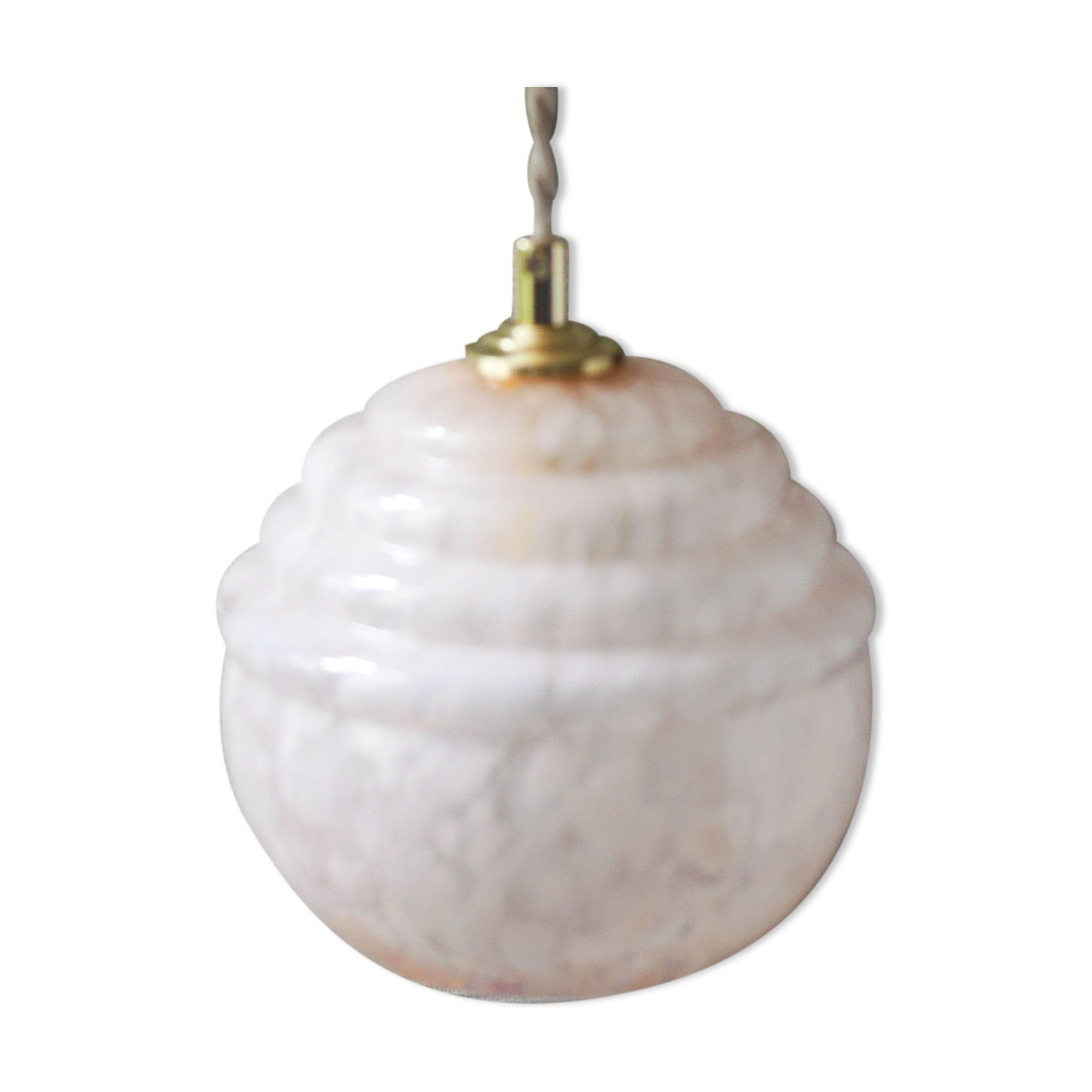 Stroller glass of Clichy rose