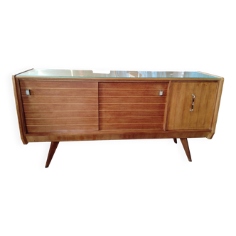 Vintage sideboard with compass legs