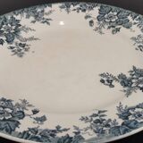 Old Moulin des loups dish Marie Louise iron earth model 29.5cm