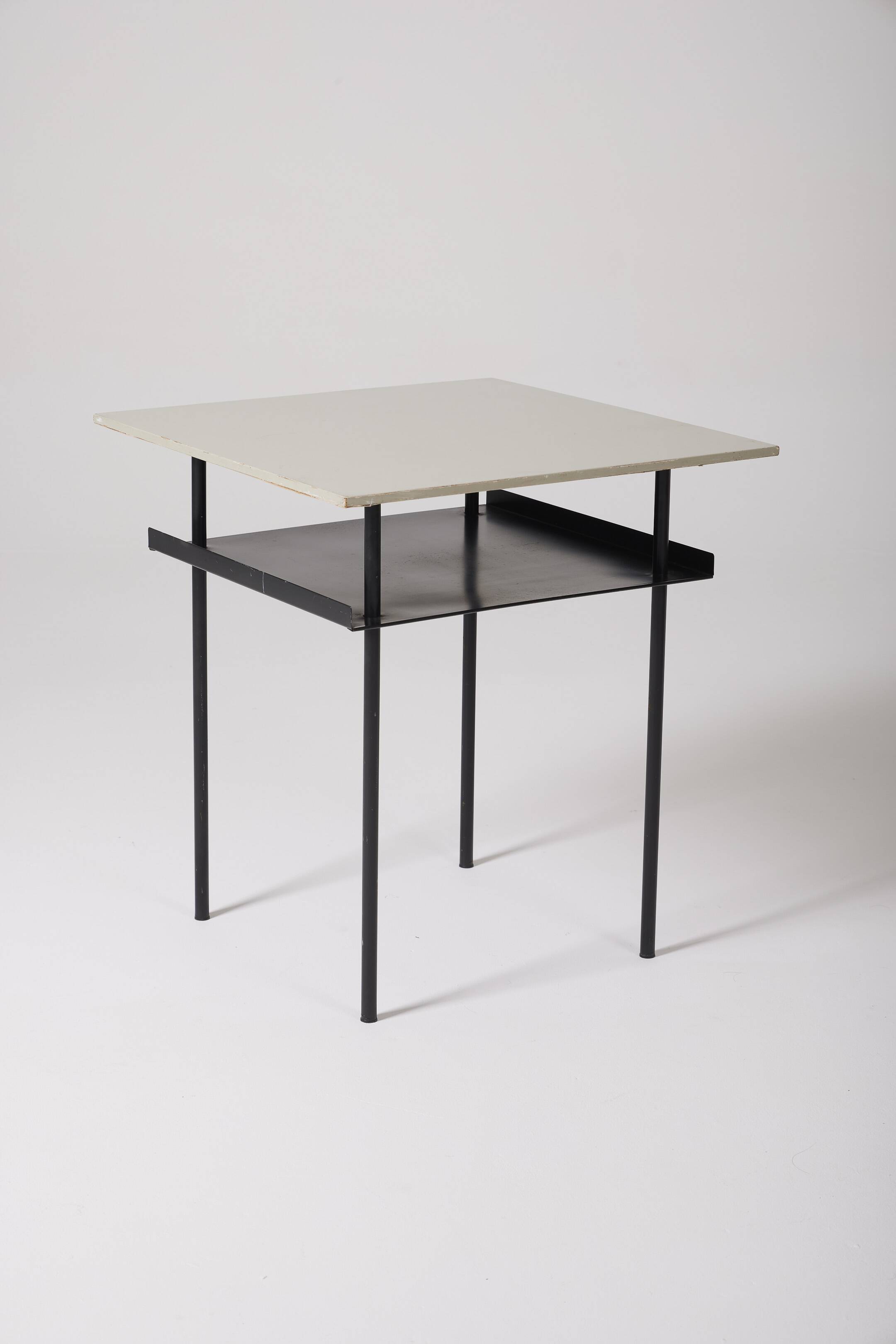 Wim Rietveld black and white side table