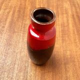 Mid-Century Fat Lava vase in ceramic WGP by Scheurich, West Germany, 1960s.