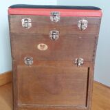 Stool fishing storage chest fisherman's seat