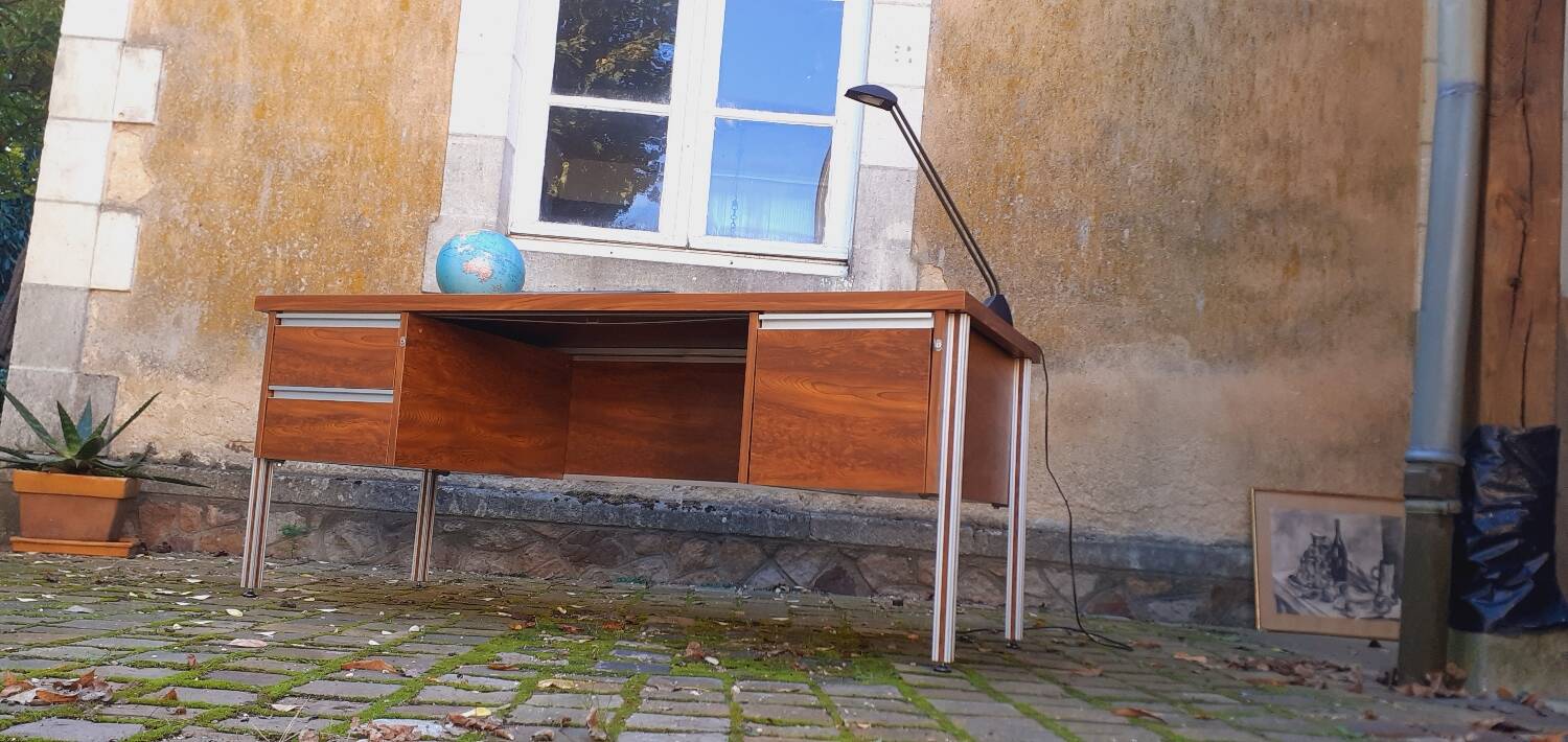 Minister's desk from the 70s, Ciolino style, Italy