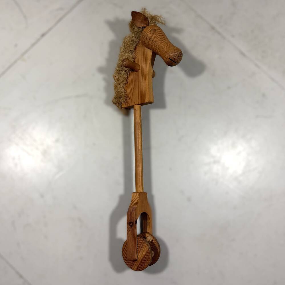 Danish pine hobby horse 1970’s