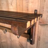 Wall coat rack