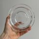 Thick crystal ashtray