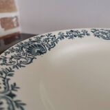 Longchamp earthenware compote bowl with Coquille decor