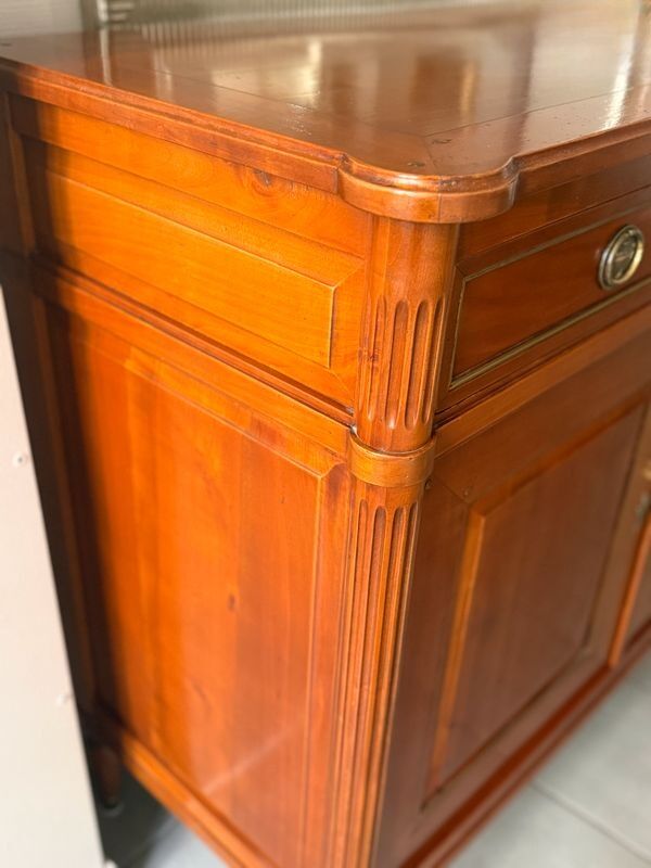 Louis XVI cherry wood sideboard