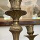 Chandelier en bronze doré circa 1900