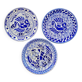 Set assiettes décoratives