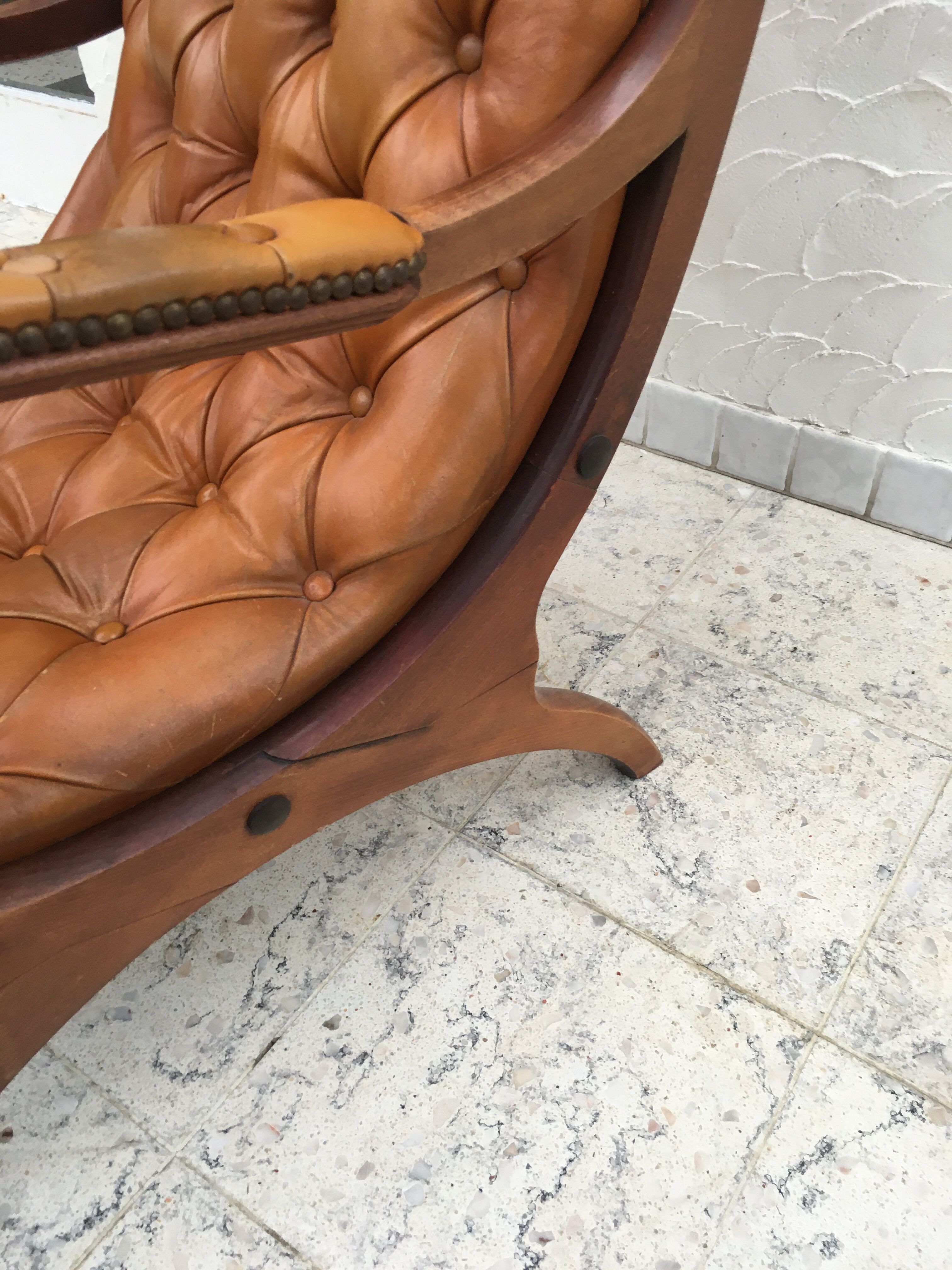 Chesterfield chairs duo