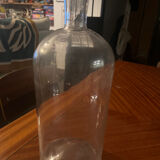 Vintage pharmacy glass bottle