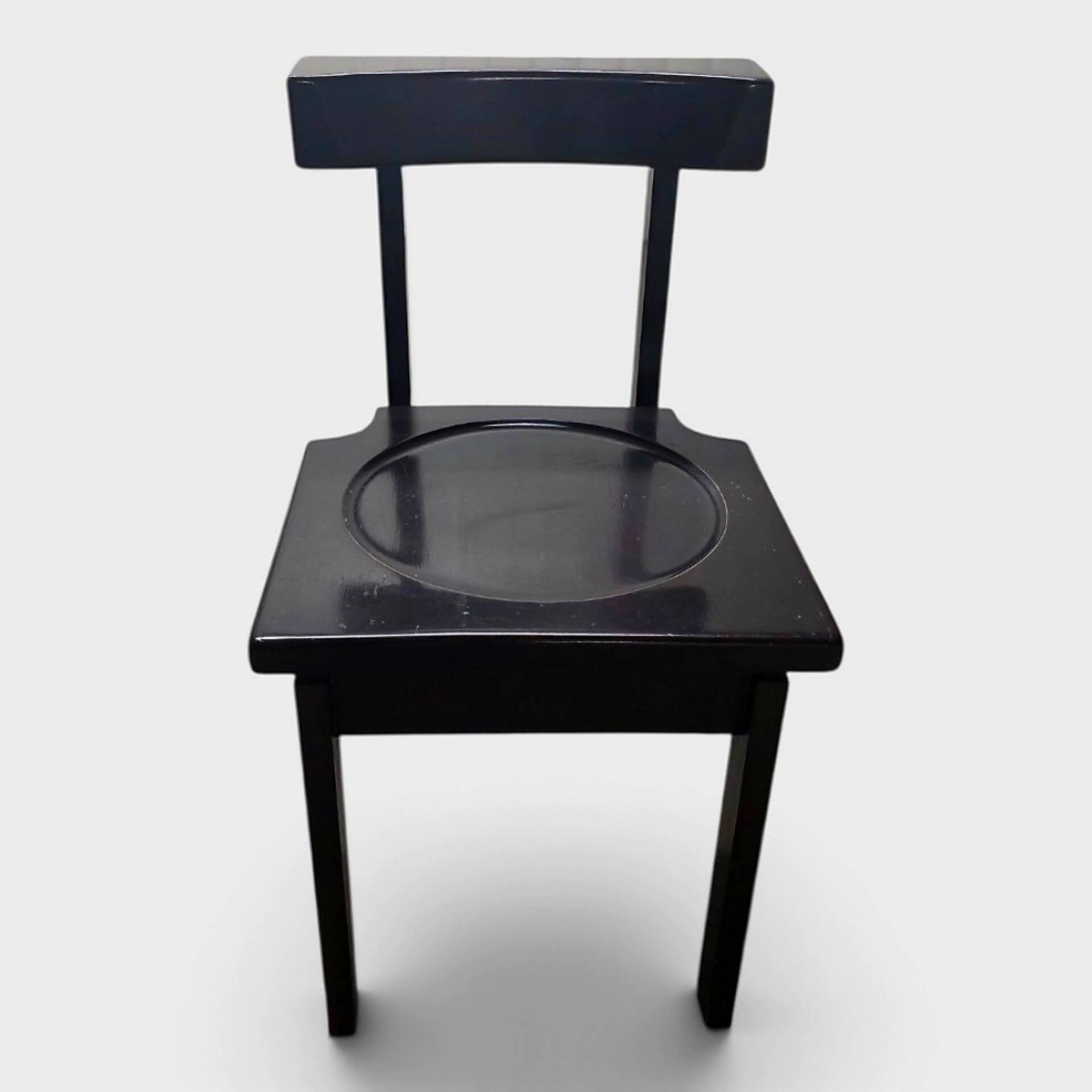 Brutalist prayer chair – Swiss monastic design, 1960