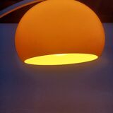 Vintage height adjustable arch floor lamp 1960s-70s