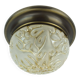 beautiful mid century CEILING FIXTURE plafoniere flush mount 1970