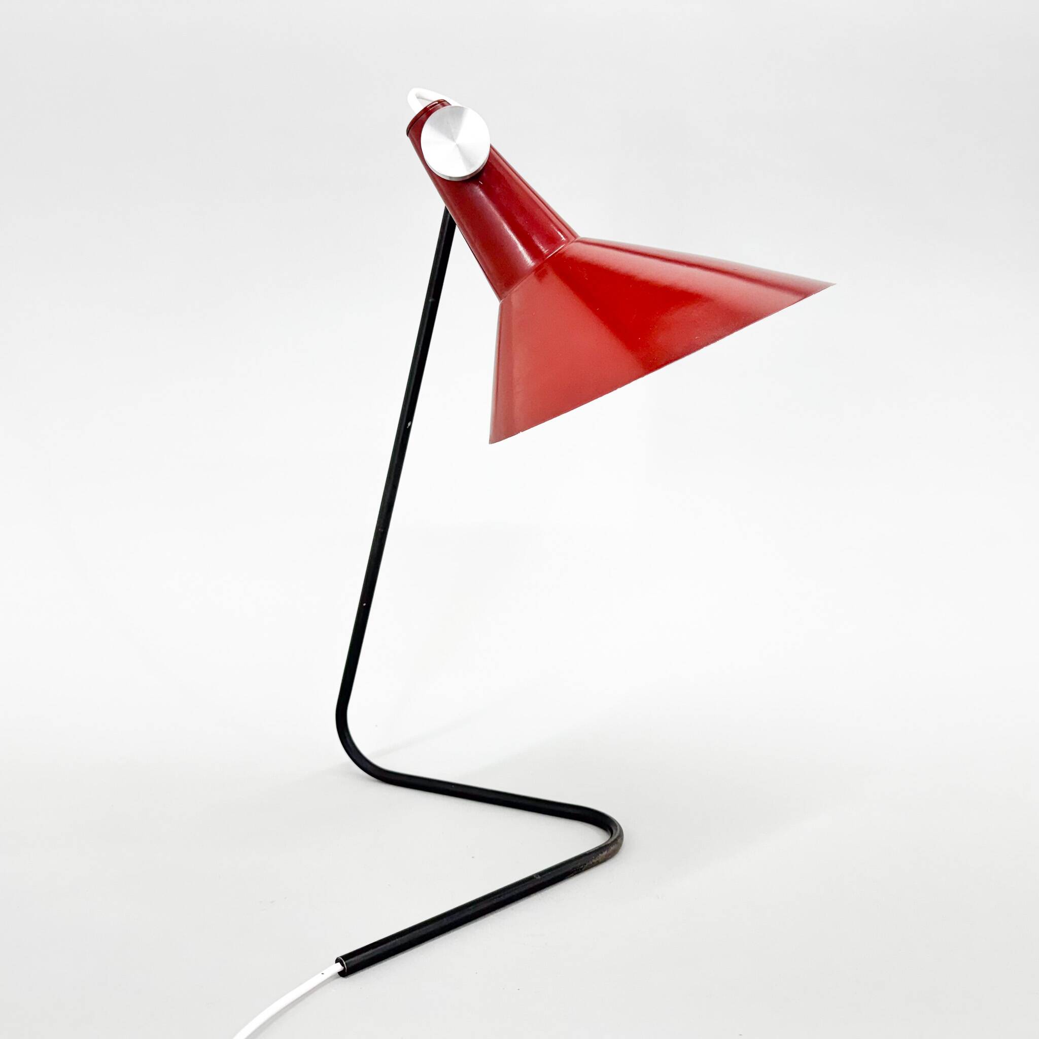 1960s Metal Table Lamp by Josef Hurka for Kovona, Type ST30, Czechoslovakia