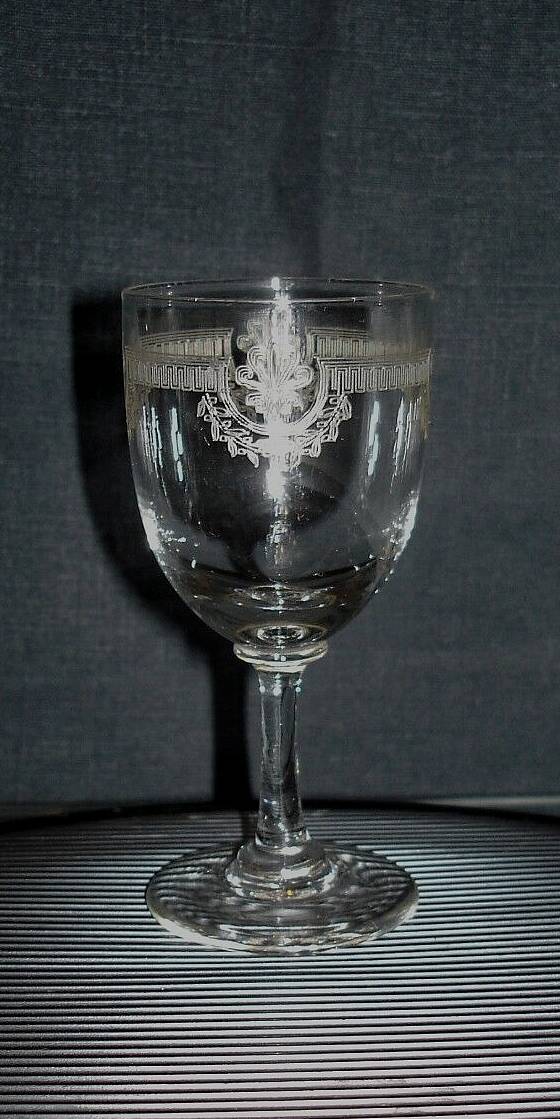 Saint louis manon 7 crystal port glasses - 11 cm