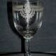 Saint louis manon 7 crystal port glasses - 11 cm