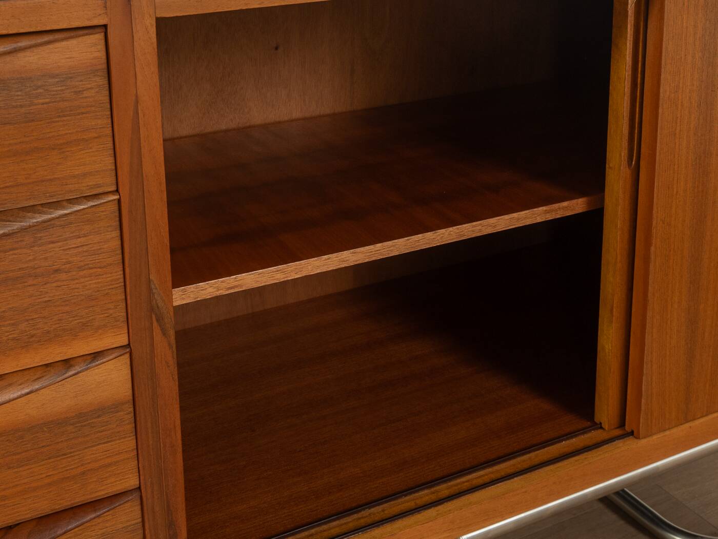 1950s Sideboard with Bauhaus Feet